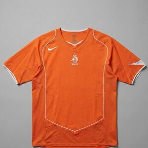 Nike Bright Orange Football Shirt with White Details